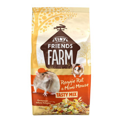 Supreme Tiny Friends Farm Reggie Rat & Mimi Mouse mélange savoureux 850gr