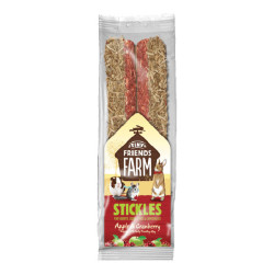 Supreme Tiny Friends Farm Stickles friandises pomme et canneberge 100gr