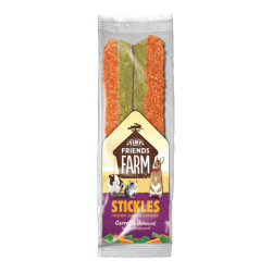 Supreme Tiny Friends Farm Stickles friandises carotte et brocoli 100gr