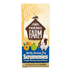 Supreme Tiny Friends Farm Scrummies Gerty cochon d'inde friandises 120gr