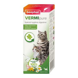 Beaphar VERMIpure solution liquide pour chat et chaton 50ml