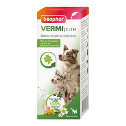 Beaphar VERMIpure solution liquide pour chiot et chien 50ml