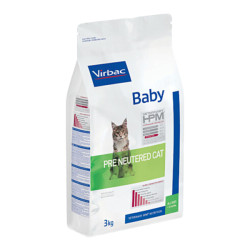 Virbac HPM baby chat pré-stérilisé croquettes 3kg