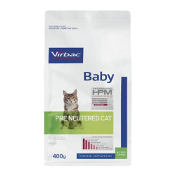 Virbac HPM baby chat pré-stérilisé croquettes 400gr