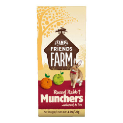 Supreme Tiny Friends Farm Munchers Russel lapin friandises 120gr