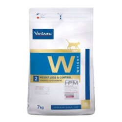 Virbac HPM W2 perte de poids & contrôle croquettes pour chat 7kg