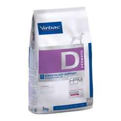 Virbac HPM support dermatologie croquettes pour chien 3kg