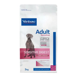 Virbac HPM chien adulte sensibilité digestive grande & moyenne race croquettes 3kg