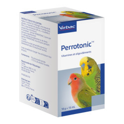 Virbac Perrotonic vitamines et oligo-éléments 18gr + 15ml