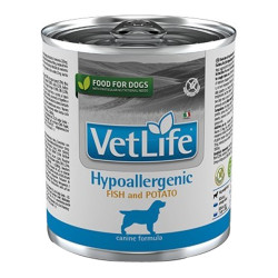 Farmina Vet Life Hypoallergenic chien pâtée poisson & pommes de terre 300gr