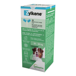 Vetoquinol Zylkene chien moyen 10 - 30kg - 100 gélules