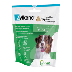 Vetoquinol Zylkene chien moyen  15 - 60kg - 14 bouchées