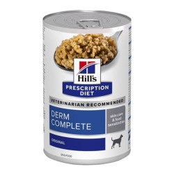 Hill's Prescription Diet Derm complete chien pâtée saveur original 12 x 370gr