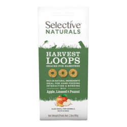 Selective Naturals Harvest Loops Friandises hamster et rongeurs 80gr