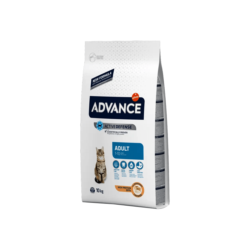 Advance chat croquettes adulte poulet 10kg