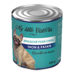 Agecom My Little Festin pour Chien pâtée sauce thon & patate 250gr