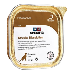 Specific FSW Struvite Dissolution terrines chat 7 x 100gr