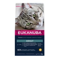 Eukanuba Chat Adulte croquettes poulet frais 2kg