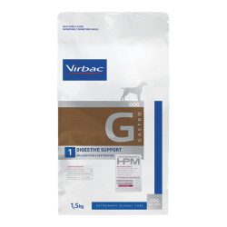 Virbac HPM G1 support digestif chien croquettes 1,5kg