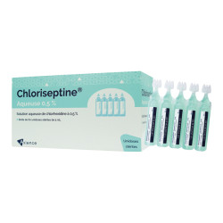 Axience Chloriseptine Aqueuse 0,5 % 60 unidoses stériles 5ml