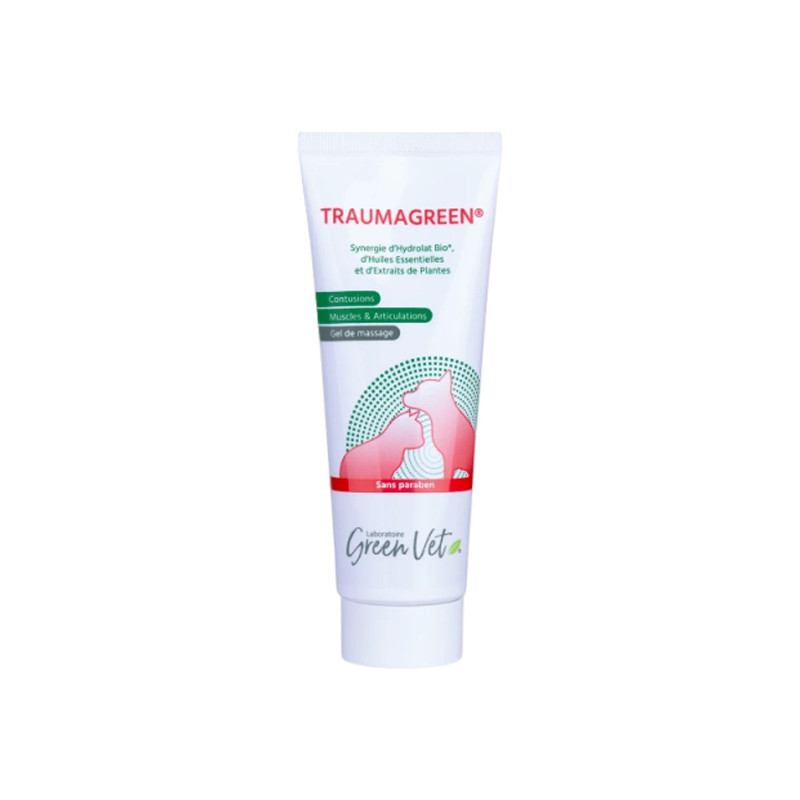 GreenVet Traumagreen Gel de massage 125ml