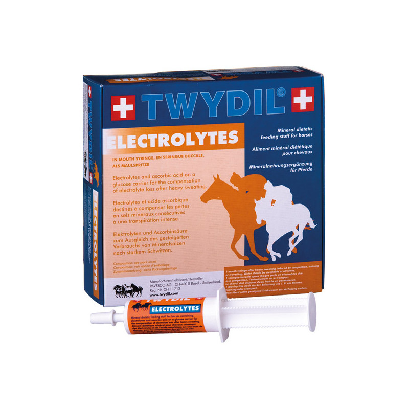 Twydil Electrolytes 50 Seringues buccales de 50gr